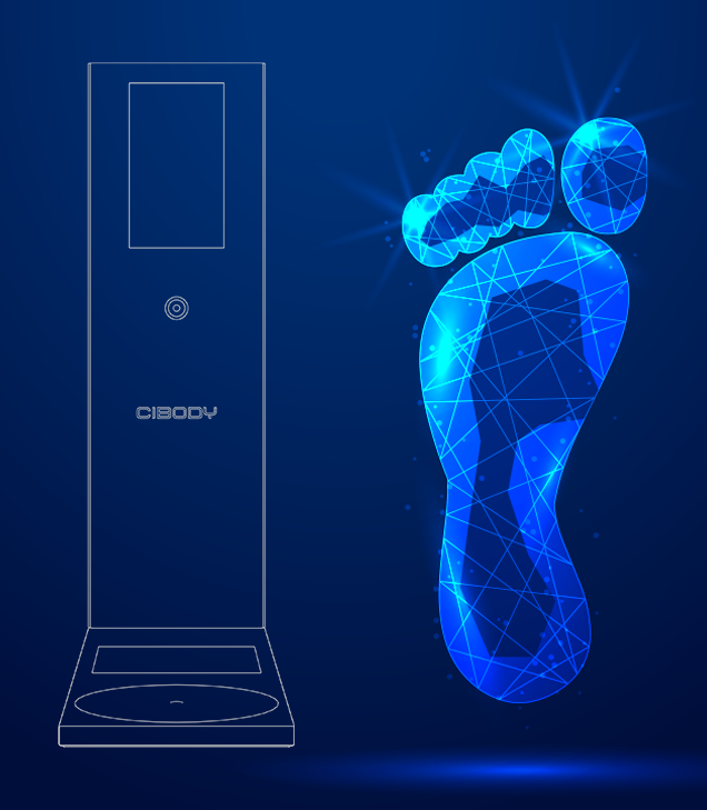 CIBODY ayak analizi cihazı ile detaylı taban basınç dağılımı ve basış bozukluğu ölçümü.
