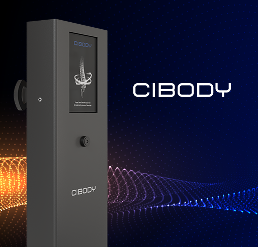 CIBODY vücut analiz cihazı ile fizyoterapi kliniklerinde profesyonel duruş değerlendirmesi.